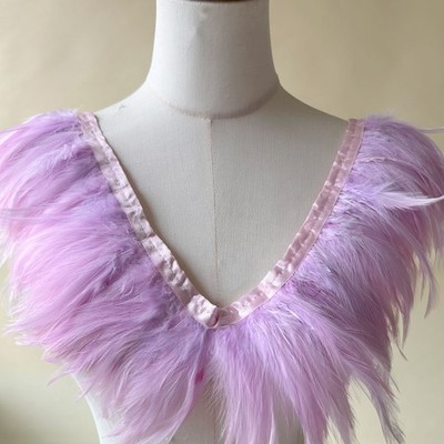 Schale Hackle Feder Fransen Mühle Handwerk Faszinatoren Kleid Kostüm 60 Farben 