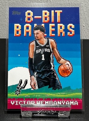 Victor Wembanyama 2025-26 Topps Flagship NBA 8-Bit Ballers #8B-4