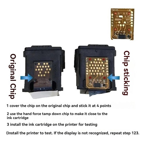 2X(301XL Ink Replacement for 301, Compatible for Deskjet 10001607 - Picture 4 of 5