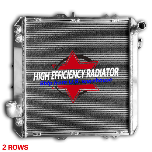 Aluminum Radiator for 1988-1997 Toyota Hilux LN106 LN111 2.8L Diesel AT/ MT
