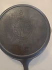 GRISWOLD SLANT LOGO 8” CAST IRON SKILLET VERY NICE FIRE RING 704 N