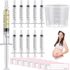 Trelaco Colostrum Collector Kit Include Sterile Sealed Breast Milk Syringes with