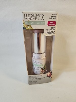 Physicians Formula Organic Wear Dewy Highlighter DEW FROST Illuminator 0.3 oz