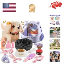 16 Pcs Robot Dog Toys for Girls, Toys for 3 4 5 6 7 8 Old Girls Kids Boys, R...