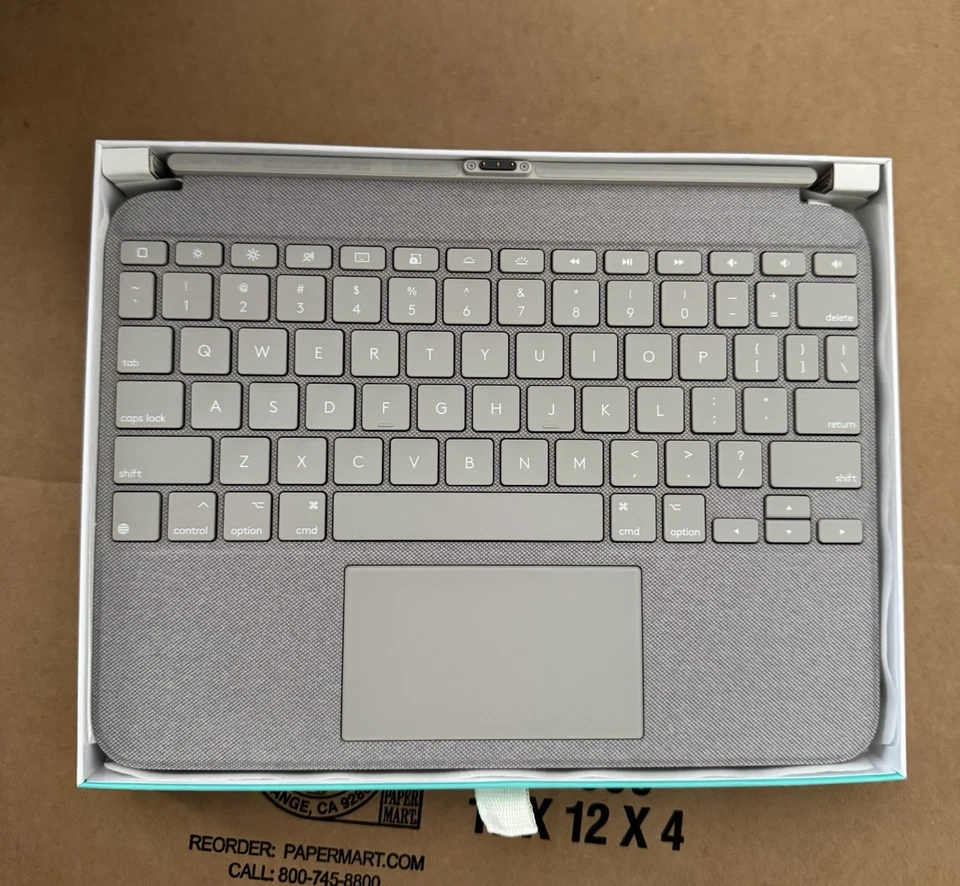 Logitech - Combo Touch Keyboard and Trackpad Case for Apple iPad - Image 2 of 3