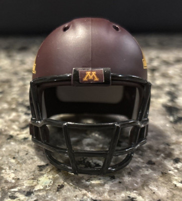 Minnesota Golden Gophers Custom Mini Helmet Riddell 2  Pocket Pro Revolution ''M''