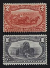CKStamps: US Stamps Collection Scott#286 290 Unused NG #290 Lightly Crease