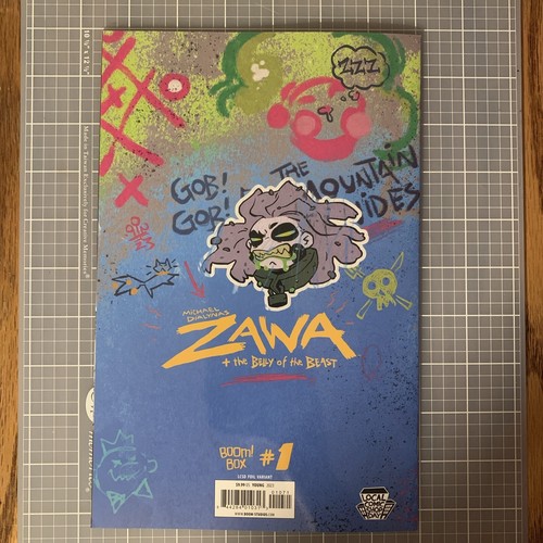 ZAWA #1 LOCAL COMIC SHOP DAY SKOTTIE YOUNG FOIL VARIANT BELLY OF THE BEAST - Picture 2 of 2