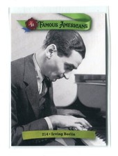 2021 HA Historic Autographs Famous Americans Green #214 Irving Berlin