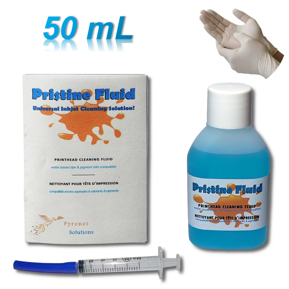 Sblocca ugello testina di stampa per Epson Brother, pulitore stampante, kit pulizia 50ml