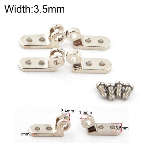 Universal Frame Replacement Eyeglasses Hinges Plastic Sunglasses Repair 10sets - Picture 4 of 8