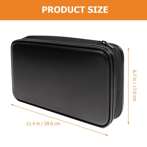 DVD Case Zipper CD Storage Bag Travel Closure Cddvd Holder Wallet - Afbeelding 7 van 11