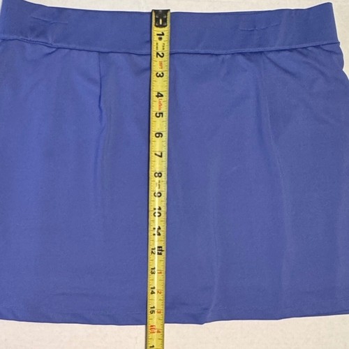 IZOD Golf Skort Womens Large Blue Athletic Activewear Mini Skirt Preppy Shorts - Picture 8 of 11