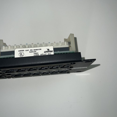 Leviton Infotap Category5 CAT5 Universal 48 PORT Patch Panel - Picture 13 of 13