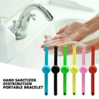 Portable Silicone Soap Bracelet Wristband Hand Lotion Dispenser Band Squeeze