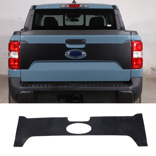 Black Tailgate Blackout Vinyl Graphics Stickers For Ford Maverick Lariat 2022-up - Picture 2 of 13