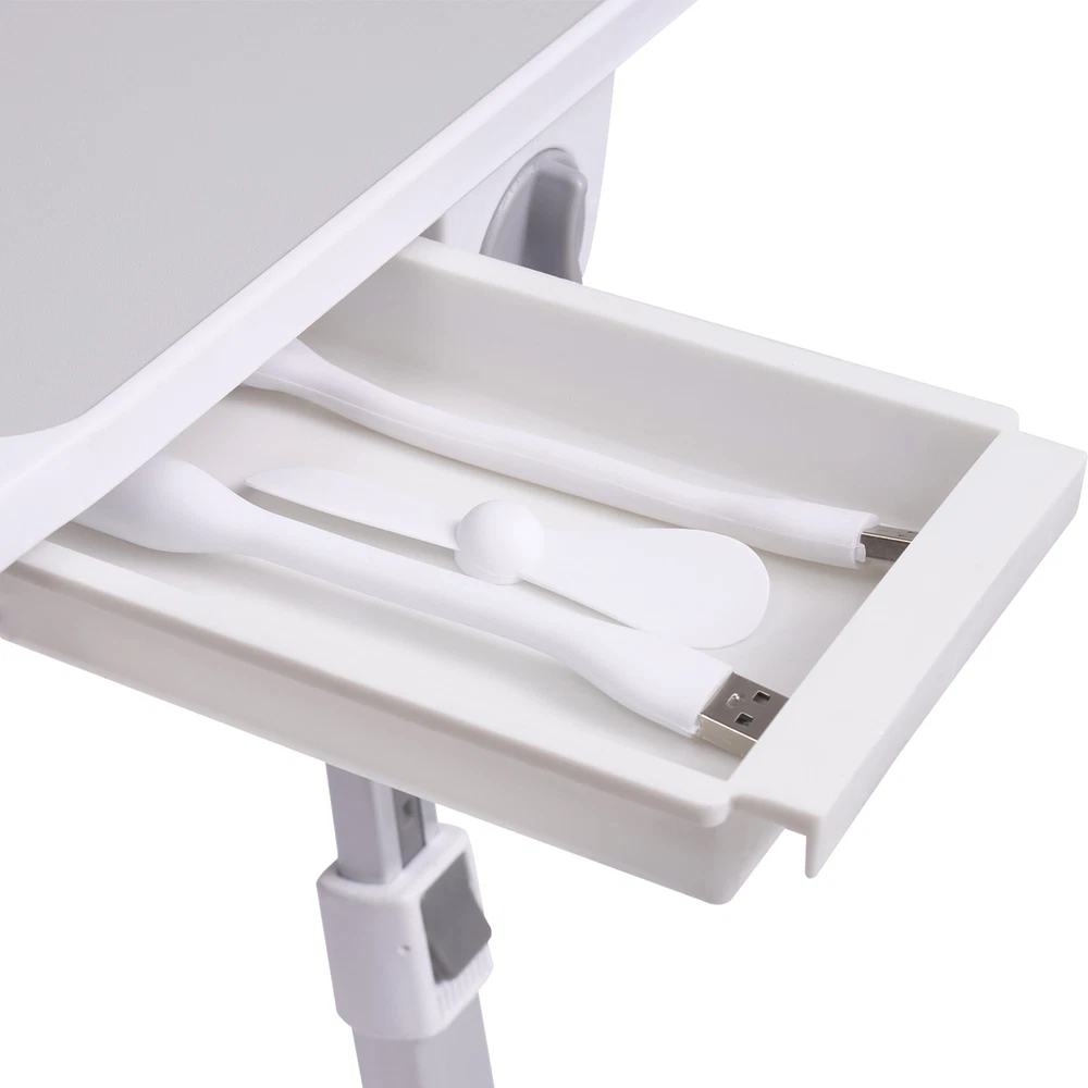 Ergonomic Adjustable Aluminum Laptop Stand for Portability and Comfort