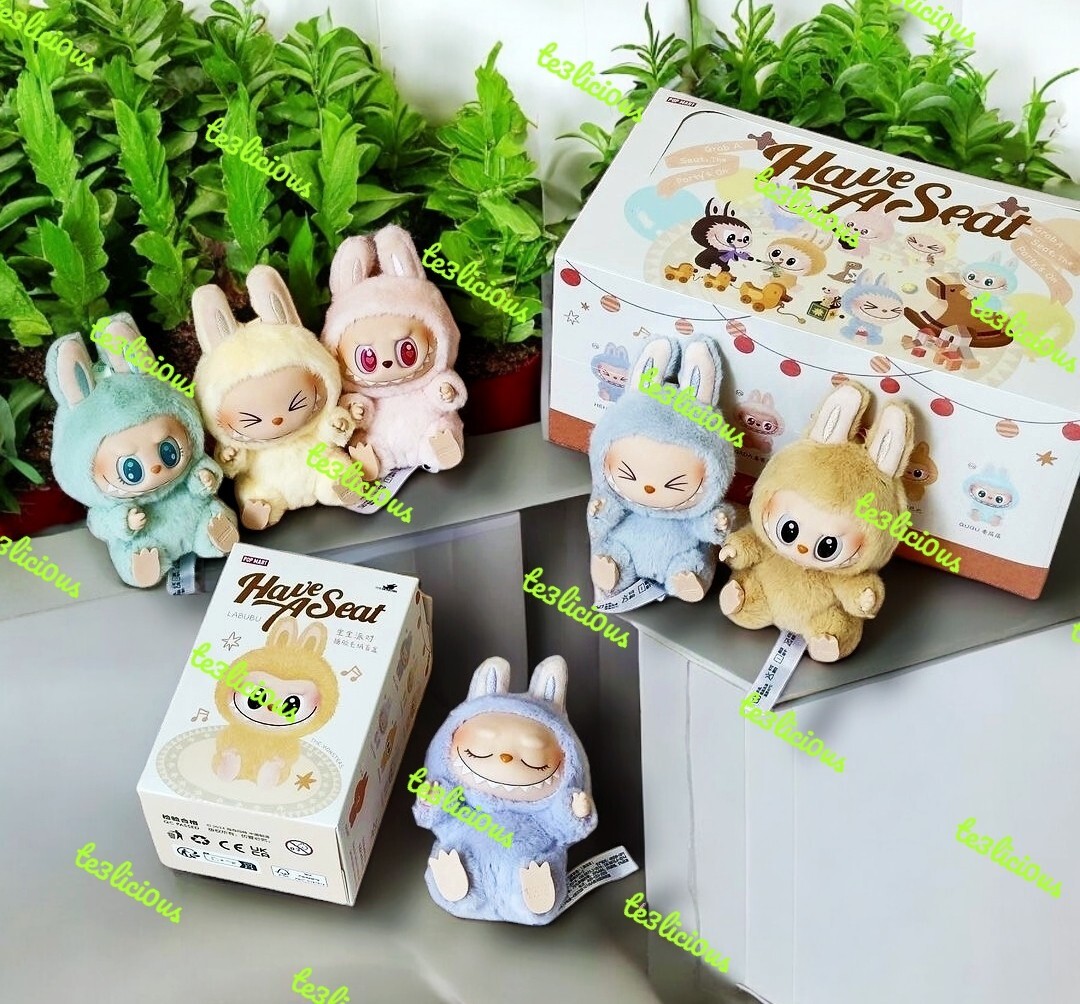 ぬいぐるみ LABUBU HAVE A SEAT Assorted box SEALED POPMART LABUBU HAVE A SEAT MYSTERY BOX VINYL PLUSH SEALED