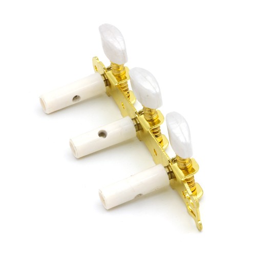 2 pcs Classical Guitar Tuning Peg Gold Plated Machine Head 9mm Tuning Keys Tuner - Picture 4 of 12