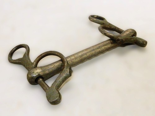 Vintage Draft Horse 6" Straight Bit Good Usable Condition or Western Decor H-22 - Picture 3 of 8