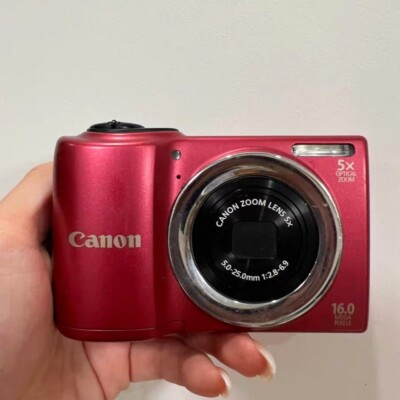 Canon PowerShot A810 16.0MP 5X Optical Zoom CCD Digital