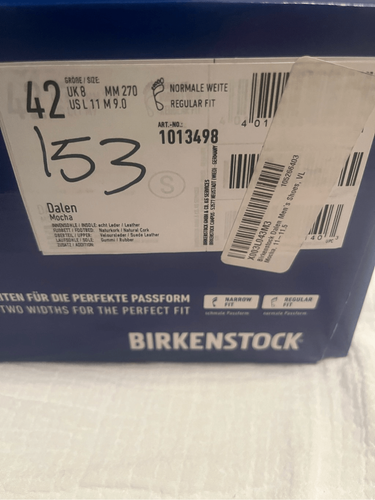 Birkenstock Unisex Dalen, VL Mocha, 42 EU, Regular NUEVO EN CAJA - Imagen 6 de 9