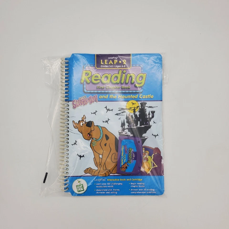 Scooby-Do Leapfrog Leap 2 Reading And The Haunted Castle Book & Cartridge 2001 - Image 4 of 4