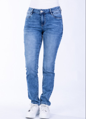 BLUE MONKEY DAMEN JEANS B- WARE  BLAUTÖNE BASIC COLLECTION SLIM