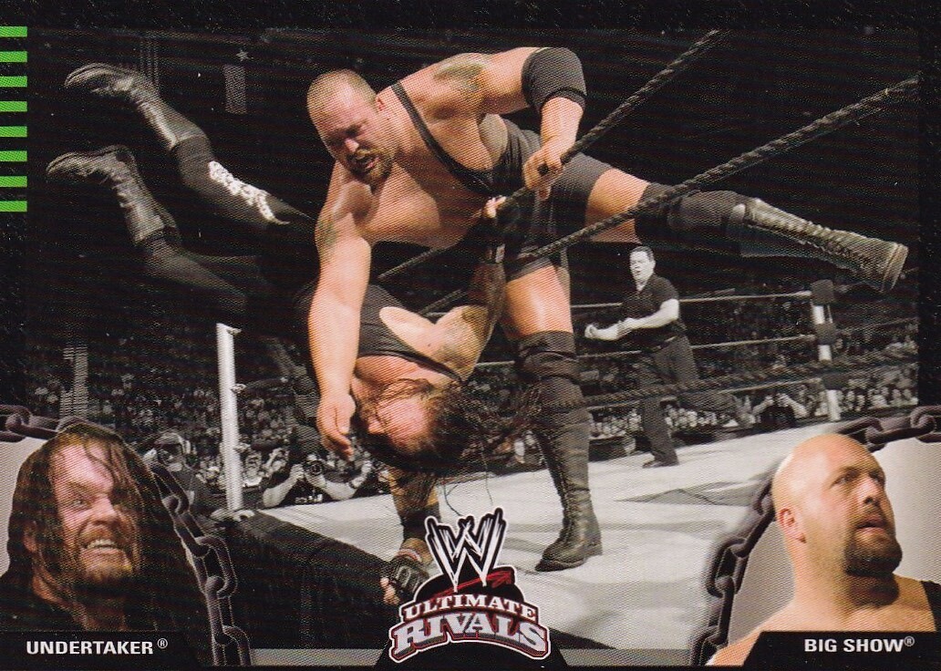 The Undertaker Big Show 2008 WWE Wrestling Trading Card Ultimate