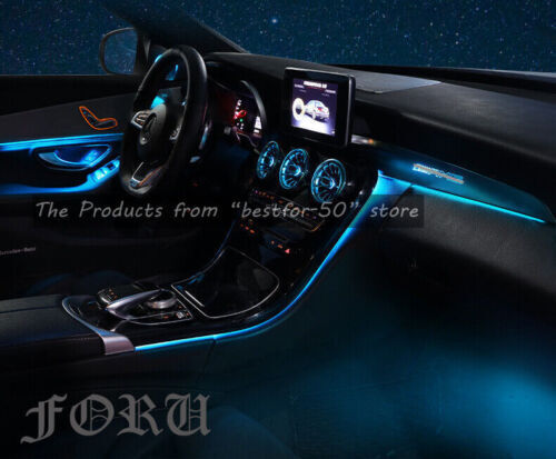 For W205 Mercedes-Benz C-Class Co-pilot Dash Cover 64 colors Interior Trim - Picture 2 of 12