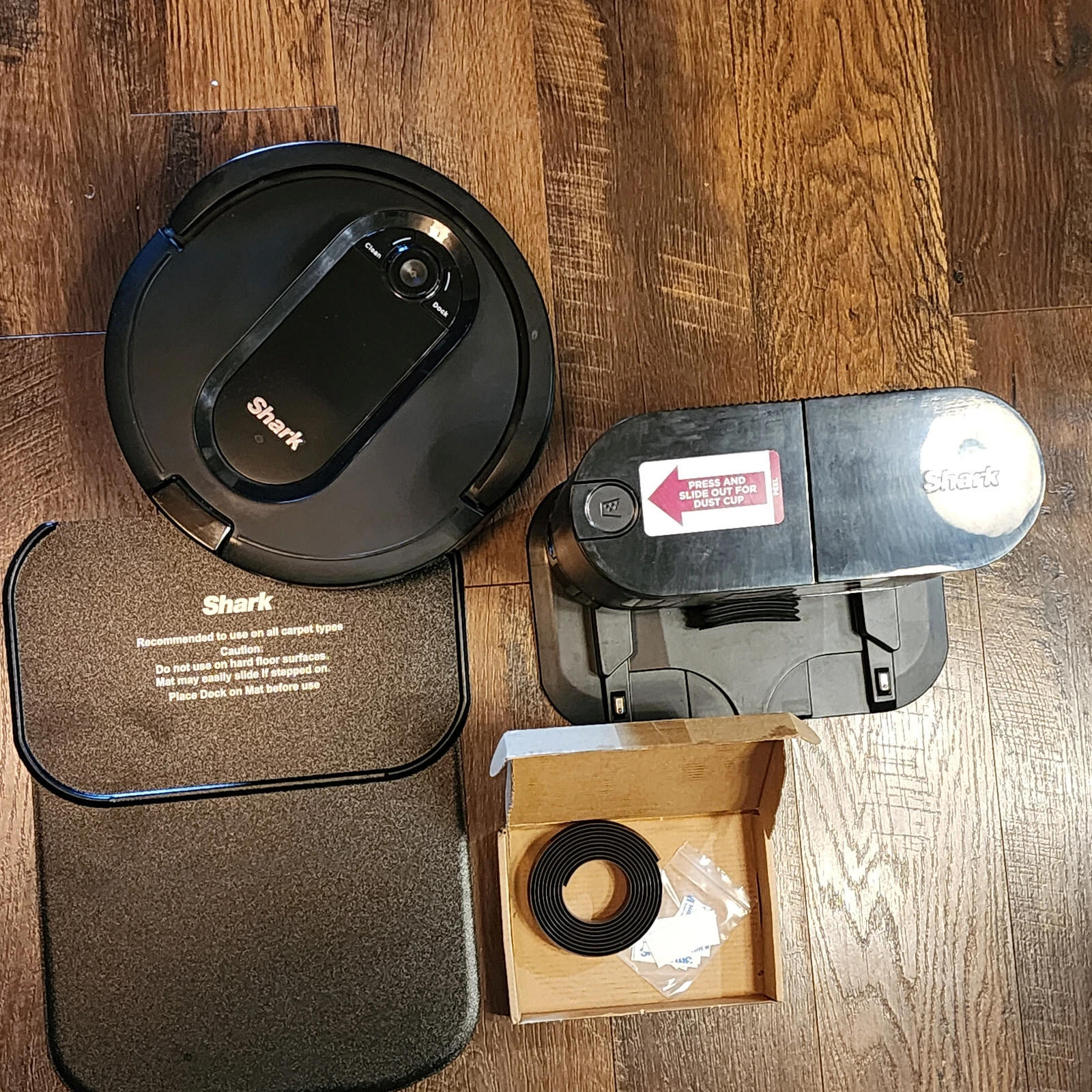 Shark UR1100SRUS IQ Smart App Robot Vacuum Cleaner Self Empty Base Manuf Refurb!
