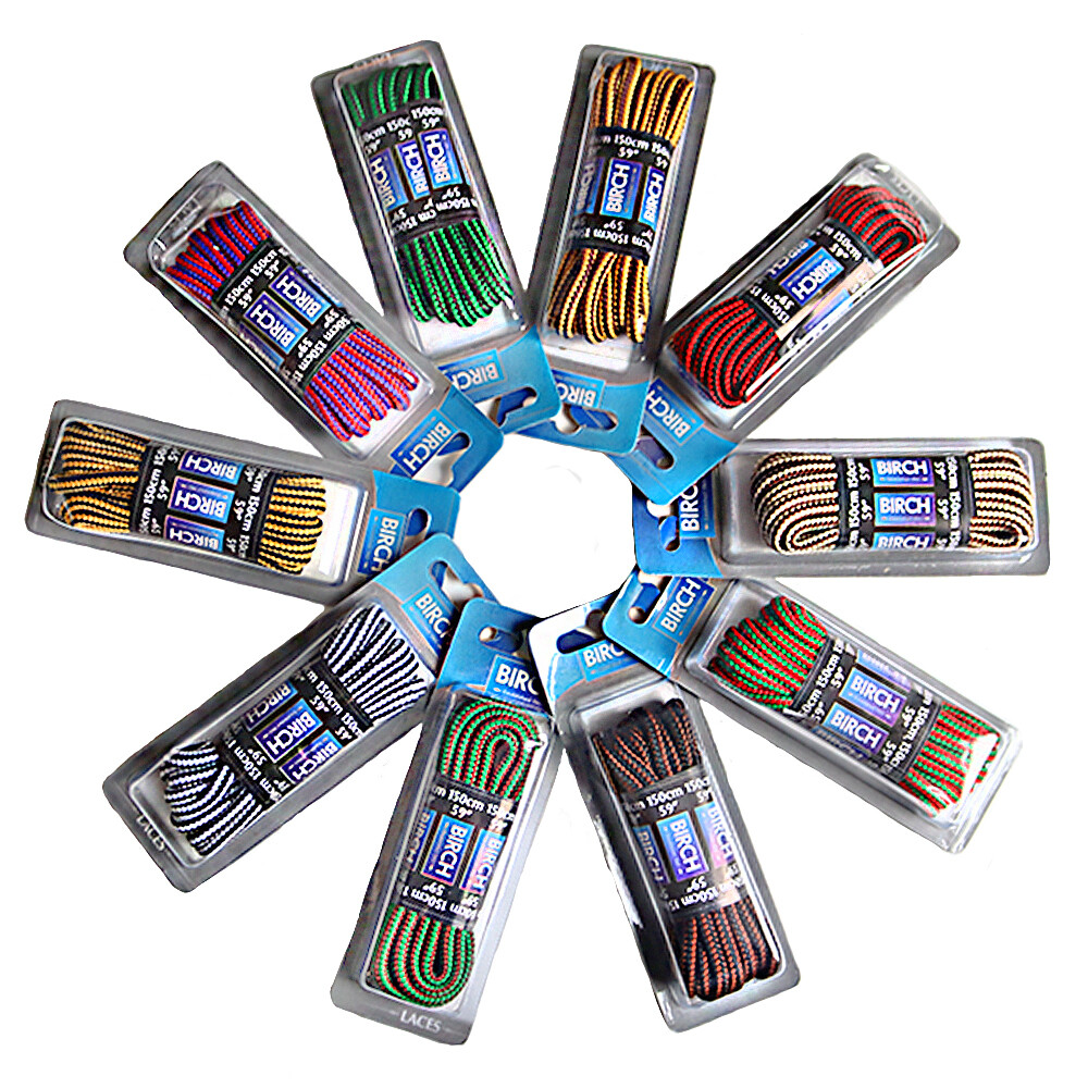 Birch Shoe Laces Round Hiking Walking Shoelaces for Timberland Cat Boots Shoes eBay