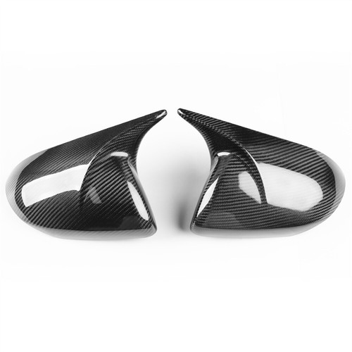 2×Real Carbon Fiber Side Rearview Mirror Caps Cover For Mazda 3 Axela 2010-2013 - Picture 11 of 15