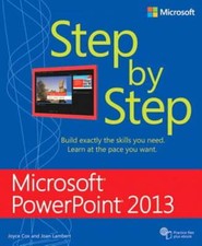 Microsoft PowerPoint 2013 Step by Step by Joan Lambert: Used
