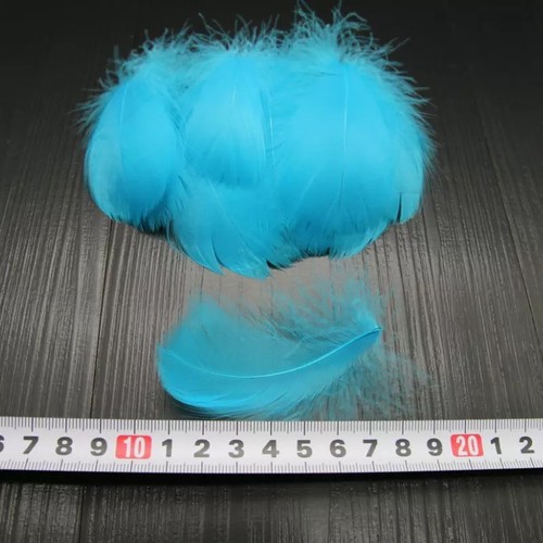 100 pcs Natural Goose Feathers 8-12 Cm Swan Plume DIY Carnival Decoration Craft - Imagen 35 de 49