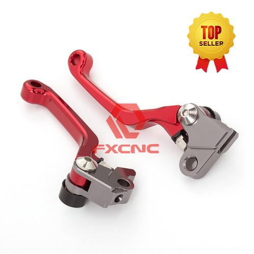 For CR125R/250R/CRF450R/CR80R/85R XR650R CRF230 Brake Clutch Levers Handle Grips - Bild 2 von 18