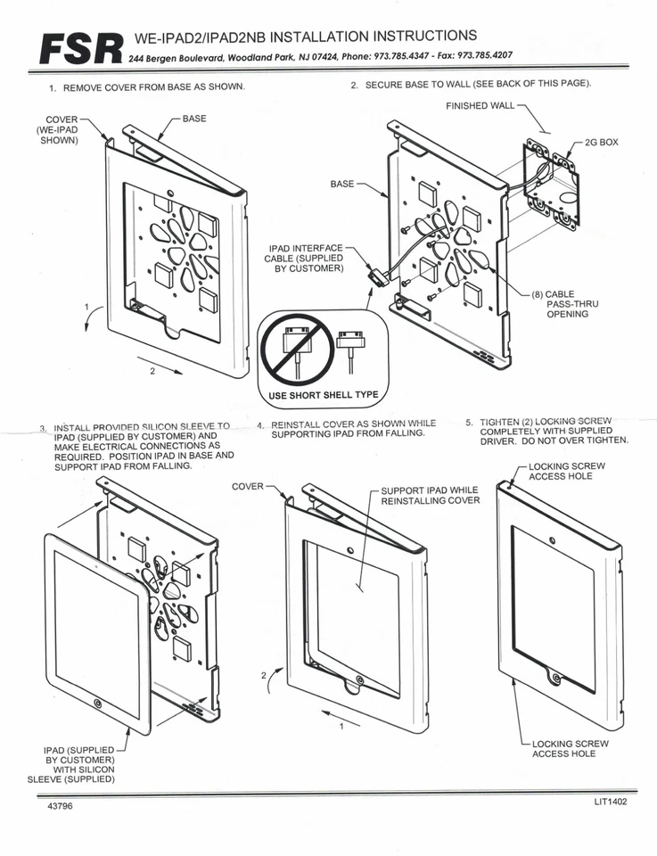 FSR iPad wall mount enclosure - Image 4 of 4