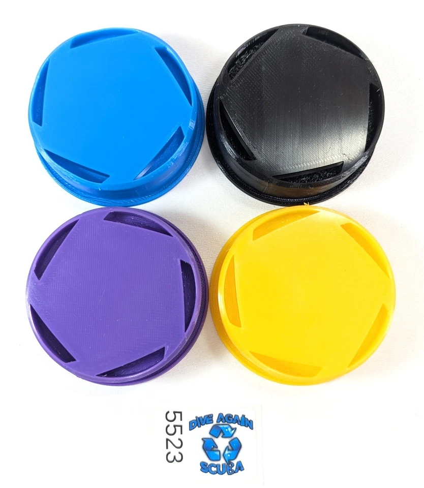 Aeris A1 Diaphragm Cover Purge Button 2nd Stage Regulator Scuba Dive Octo - Image 2 of 4