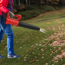 Electric Leaf Blower Cordless 21v Battery Powered With Battery And Charger ﻿