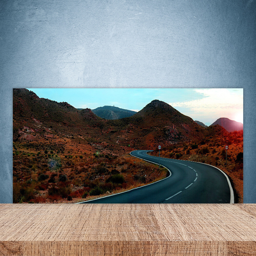 Paroi en verre 100x50 cm pour rénover et protéger un mur de cuisine abîmé