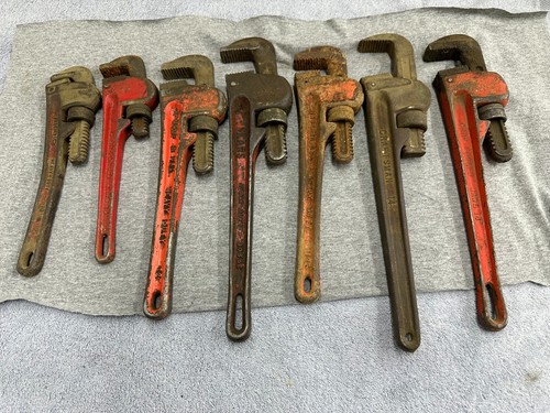Vintage Rohrzange Set 7 Sears, Handwerker, starr, schneller Versand!