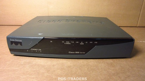 CISCO CISCO878 878 G.SHDSL Wired Security Router 4x 10/100 LAN Ports EXCL PSU - Photo 2/2