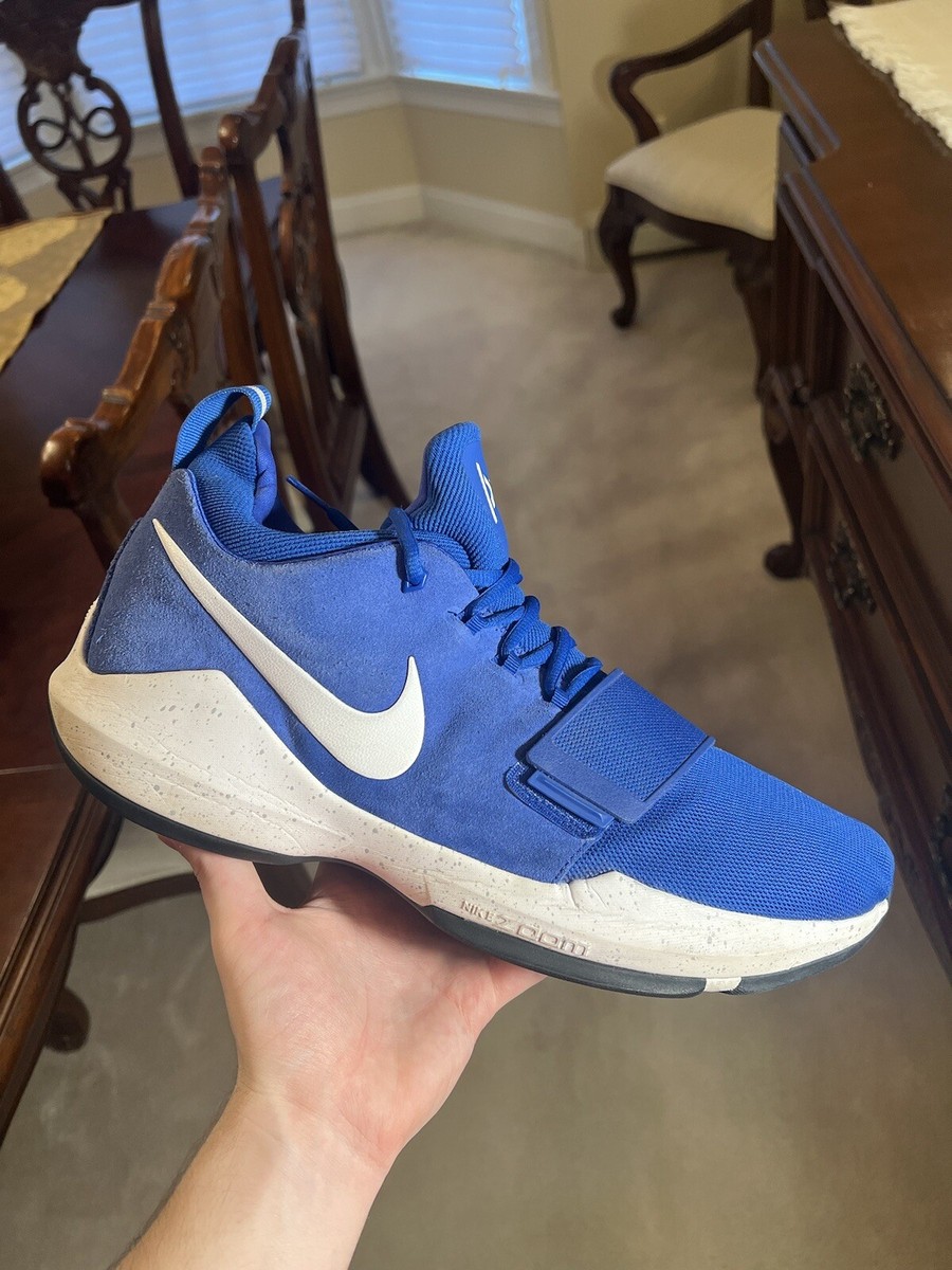 Nike Paul George PG1 Royal Blue Basketball Shoes 878627-400
