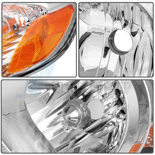 Headlights Assembly Fits 2003-2008 Toyota Corolla Pair Driver and Passenger Side - Picture 7 of 8
