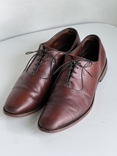 Allen Edmonds Men 11.5 D US Vernon Cap Toe Perf Brown USA Made 8838