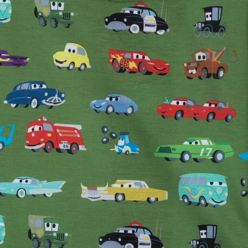 New Disney store Cars Lightning McQueen Pajama Set boys Tow Mater, Sally, Red - Picture 2 of 6