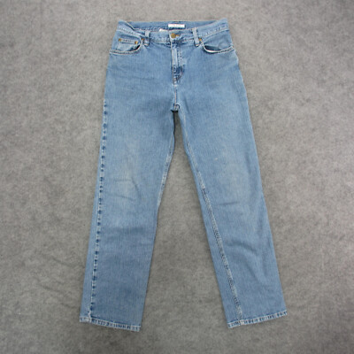 新品　NewYork High-Waisted Jeans lightblue Jones New York Jeans Women's 6 Blue Light Wash High Rise Mom