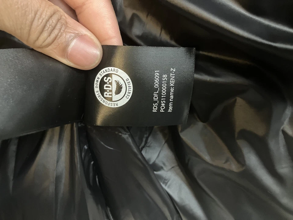 ПОДЛИННЫЙ MACKAGE KENT БЛЕСТЯЩИЙ СВЕТ ВНИЗ КУРТКИ С КАПЮШОНОМ - Изображение 4 из 4