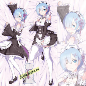 Anime Re Zero Kara Hajimeru Isekai Seikatsu Rem Dakimakura 50x150cm N515 Ebay