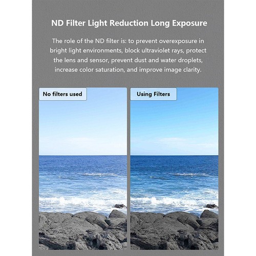 4pcs ND16PL/32PL/64PL/128PL Polarizing Optical Filter Set For Insta360 Ace Pro 2 - Picture 11 of 15